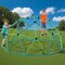 10-Foot Kids Jungle Gym Dome Outdoor Playset for Ages 3–10 with Swing and Hammock Included